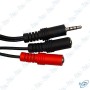 🔌 Adaptateur Jack 3.5mm Casque & Micro – Splitter Audio Double Sortie pour PC et Smartphone