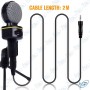 🎙️ Microphone avec Trépied et Réduction de Bruit – Micro Fil USB/Jack pour Enregistrement, Streaming, Podcast et Gaming