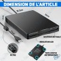 💿Lecteur de Disquette Externe USB 3.5 Pouces – Lecteur Floppy Disk Portable pour PC et Laptop