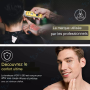 ✂️ Tondeuse Professionnelle VGR V-290 Rechargeable – Tondeuse Cheveux & Barbe avec Écran LED et Accessoires
