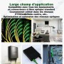 🌐 Câble Fibre Optique Réseau 1.5m – Cordon Optique Haute Performance pour Internet Très Haut Débit
