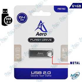 💾 Clé USB 64 Go Aero AE110 USB 2.0 – Flash Drive Métal Haute Résistance