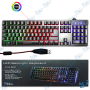 ⌨️ Clavier Gaming RGB ZYG-800 – Clavier LED rétroéclairé haute performance USB