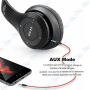 🎧 Casque Bluetooth P47 Sans Fil Bluetooth 5.0 + EDR – Microphone Intégré – Compatible Android, iPhone & PC – Pliable