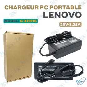 🔌Chargeur PC Portable Lenovo 20V 3.25A – Adaptateur secteur compatible haute performance