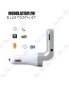 🚗 Transmetteur FM Bluetooth voiture CARG7 – Chargeur USB + kit mains libres + lecteur MP3