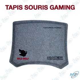 🛡️Tapis de Souris Gaming Wild Wolf Hunter XXL – Surface Précision Antidérapante 28.5 x 23.5 cm