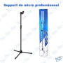 copy of TREPIED POUR MICROPHONE NOIR