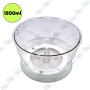 🥣 Hachoir Manuel Multifonction 1500 ml avec Lames en Acier Inoxydable