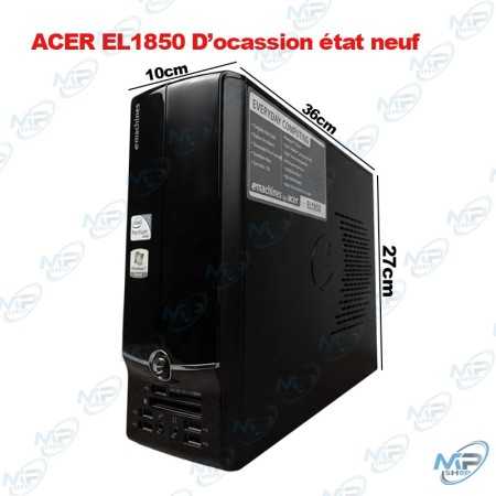 🖥️Acer EL1850 – PC Bureau Compact Pentium Dual Core, 4 Go RAM, 320 Go HDD – Occasion État Neuf