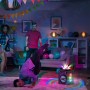 🔊Haut-Parleur Bluetooth T12 PRO RGB – Enceinte Portable Sans Fil avec Effets Lumineux, USB, TF & AUX