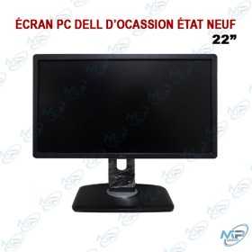 Écran PC Dell 22 Pouces Occasion État Neuf