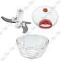 🥣 Mini Hachoir Manuel à Corde – Coupe-Légumes et Ail Rapide avec Lames Inox