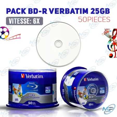 copy of BOBINE DE 50 CD HP IMPRIMABLE
