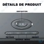📽️Mini Vidéoprojecteur ONN 720P HD – Projecteur Portable HDMI USB avec Écran Jusqu'à 210 Pouces