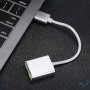 🔊 Carte Son USB Externe 7.1 HD Audio USB 2.0 en Aluminium – Adaptateur Casque & Microphone pour PC et Laptop