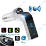 🚗 Transmetteur FM Bluetooth voiture CARG7 – Chargeur USB + kit mains libres + lecteur MP3