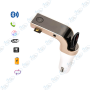 🚗 Transmetteur FM Bluetooth voiture CARG7 – Chargeur USB + kit mains libres + lecteur MP3