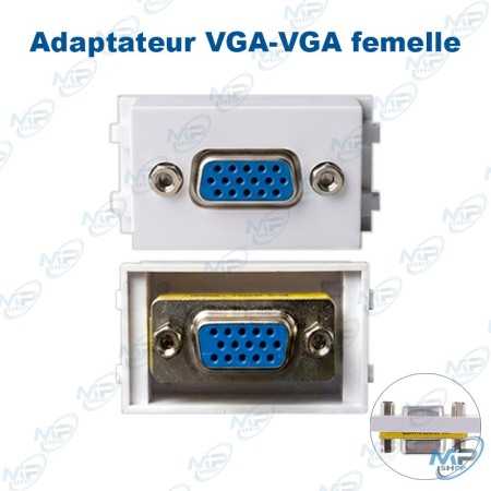 copy of ADAPTATEUR D'EXTENSION VGA FEMELLE FEMELLE