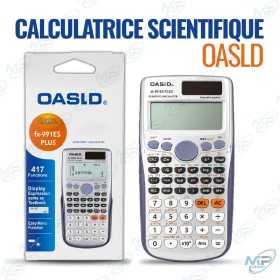 🧮 Calculatrice Scientifique OASID fx-991ES PLUS 417 Fonctions – Écran Naturel et Double Alimentation