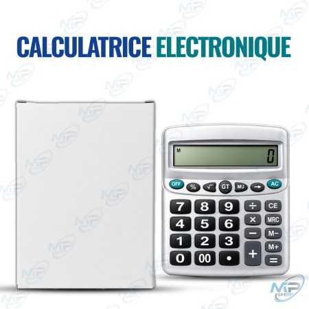 🧮 Calculatrice Électronique de Bureau 12 Chiffres avec Grand Écran LCD – Usage Professionnel et Scolaire