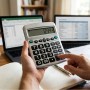 🧮 Calculatrice Électronique de Bureau 12 Chiffres avec Grand Écran LCD – Usage Professionnel et Scolaire
