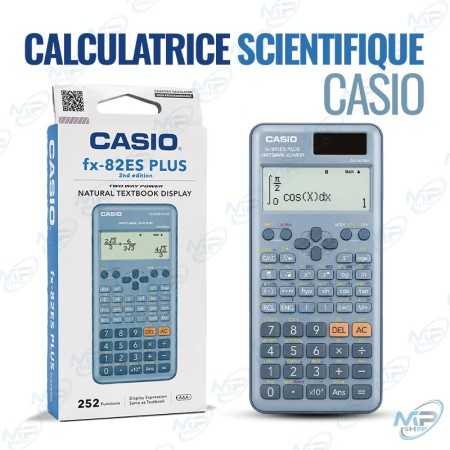 🧮 Calculatrice Scientifique CASIO fx-82ES PLUS 2nd Edition – 417 Fonctions avec Affichage Naturel
