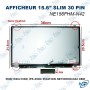 💻Afficheur PC Portable 15.6" Full HD IPS Slim 30 Pins NE156FHM-N42 – Dalle LCD 1920×1080 avec Fixations
