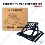 copy of SUPPORT MÉTALLIQUE POUR ORDINATEUR PORTABLE/ TABLETTE