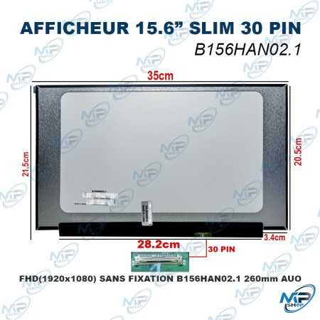 copy of Afficheur 15.6″ LED SLIM 30 PIN NANO SANS FIXATION