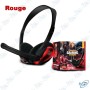 🎧 Casque Gaming Filaire avec Microphone GM-006 – Son Stéréo, Micro Intégré, Jack 3.5 mm – PC, PS4, PS5, Xbox & Mobile