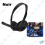 🎧 Casque Gaming Filaire avec Microphone GM-006 – Son Stéréo, Micro Intégré, Jack 3.5 mm – PC, PS4, PS5, Xbox & Mobile
