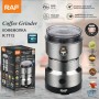 🍚 Moulin à Café Électrique RAF R.7113 300W – Broyeur Multifonction en Acier Inoxydable Haute Vitesse