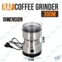 🍚 Moulin à Café Électrique RAF R.7113 300W – Broyeur Multifonction en Acier Inoxydable Haute Vitesse