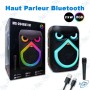 copy of HAUT PARLEUR RECHARGEABLE + DEUX MICRO SANS FIL GY-8809