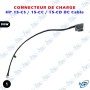 🔌 Connecteur de Charge DC Jack avec Câble 90W pour Ordinateur Portable HP 15-CS / 15-CC / 15-CD – Prise d'Alimentation