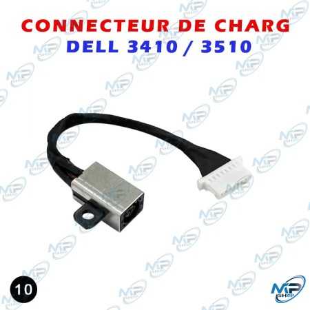 🔌 Connecteur de Charge DC Jack avec Câble pour Dell Latitude 3410 / 3510