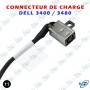 🔌 Connecteur de Charge DC Jack pour Dell Latitude 3400 / 3480 – Câble d'Alimentation