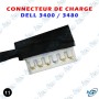 🔌 Connecteur de Charge DC Jack pour Dell Latitude 3400 / 3480 – Câble d'Alimentation