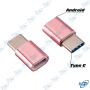 📱 Adaptateur USB Type-C vers Micro USB – Convertisseur de Charge et Synchronisation – Compatible Smartphones Android