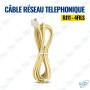 copy of CÂBLE TÉLÉPHONIQUE RJ11 3M