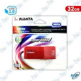 💾 Clé USB RiDATA EZdrive HD19 32 Go USB 3.0 Haute Vitesse – Flash Drive 32GB Plug & Play Rouge