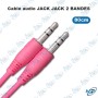 copy of CABLE AUDIO JACK 3.5MM MALE/MALE 3M NOIR