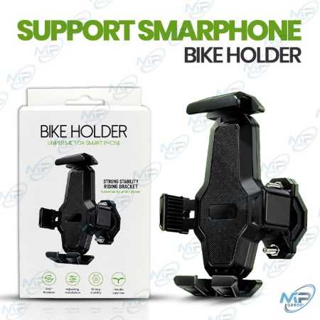📱 Support Smartphone Universel pour Vélo et Moto – Rotation 360° – Fixation Guidon Antidérapant