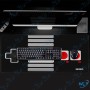 🖱️ Tapis de Souris XXL Gaming NES Rétro – Grand Format Antidérapant – Surface Haute Précision