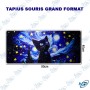 🖱️ Tapis de Souris XXL 90 × 40 cm – Design Chat Artistique – Grand Format Gaming Antidérapant