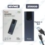 💾 Disque Dur SSD Externe NVMe PAWBO 256 Go – Boîtier SSD USB Type-C 3.1 Haute Vitesse jusqu'à 10 Gbps