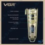 ✂️Tondeuse Professionnelle VGR V-005 Rechargeable – Tondeuse Cheveux & Barbe avec Écran LCD et Sabots Multiples