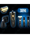 ✂️ Tondeuse Multifonction 3 en 1 Daling DL-9001 Rechargeable – Rasoir Électrique, Tondeuse de Précision & Coupe-Nez