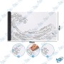 🖱️ Tapis de Souris Gaming XXL Blanc avec Bordures Cousues Renforcées – Surface Lisse Haute Précision 3 mm